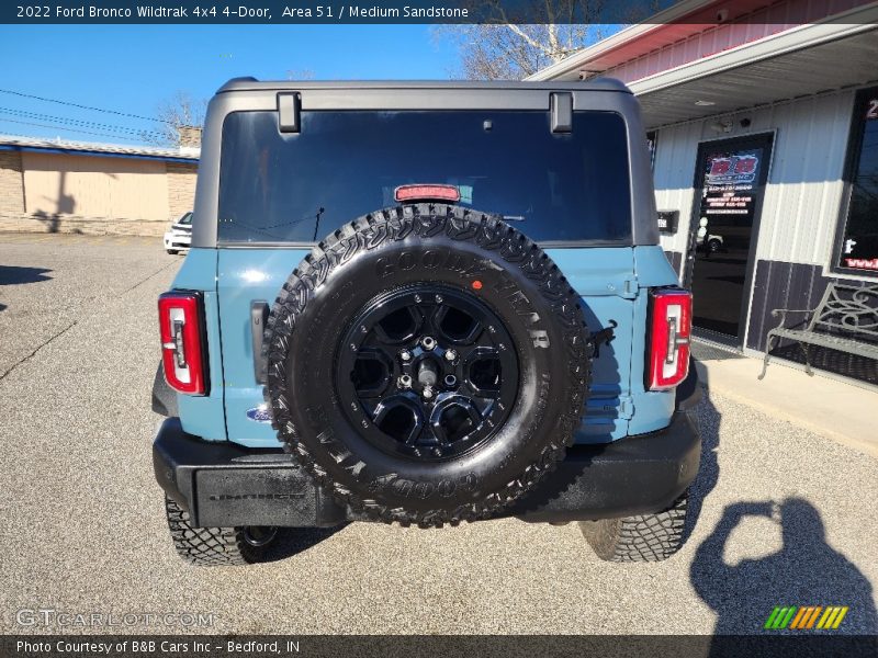 Area 51 / Medium Sandstone 2022 Ford Bronco Wildtrak 4x4 4-Door