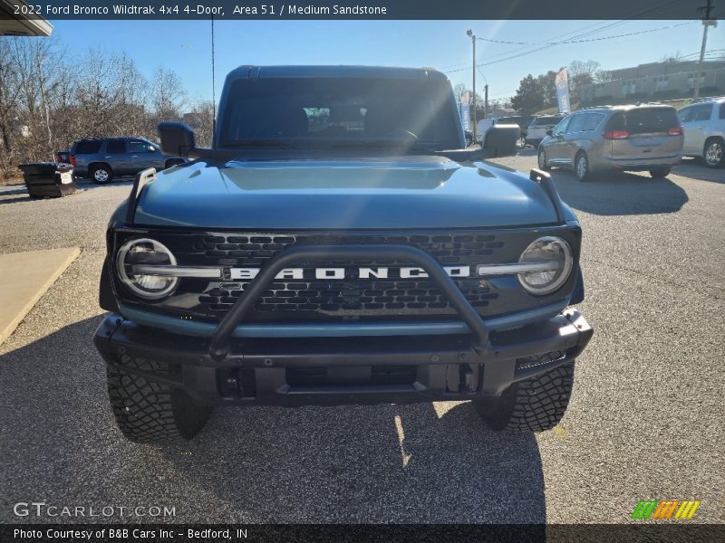 Area 51 / Medium Sandstone 2022 Ford Bronco Wildtrak 4x4 4-Door