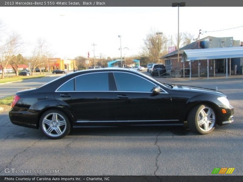 Black / Black 2013 Mercedes-Benz S 550 4Matic Sedan