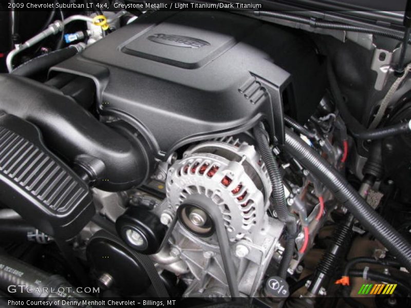 Greystone Metallic / Light Titanium/Dark Titanium 2009 Chevrolet Suburban LT 4x4
