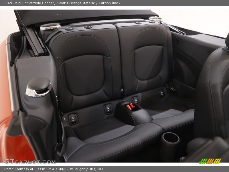 Solaris Orange Metallic / Carbon Black 2020 Mini Convertible Cooper