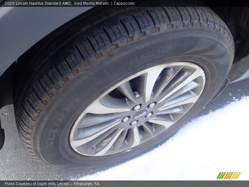 Iced Mocha Metallic / Cappuccino 2020 Lincoln Nautilus Standard AWD