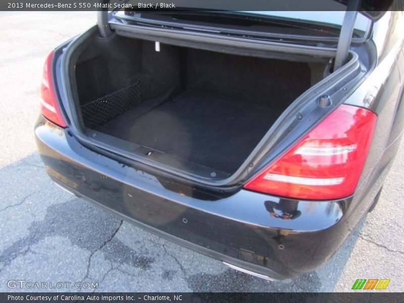 Black / Black 2013 Mercedes-Benz S 550 4Matic Sedan