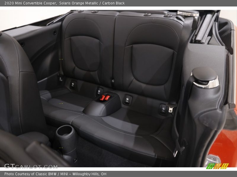 Solaris Orange Metallic / Carbon Black 2020 Mini Convertible Cooper