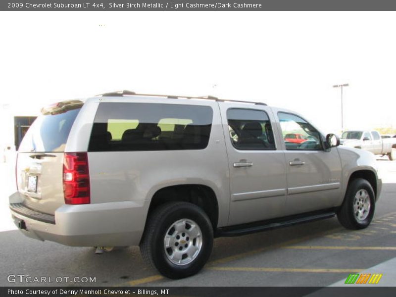 Silver Birch Metallic / Light Cashmere/Dark Cashmere 2009 Chevrolet Suburban LT 4x4
