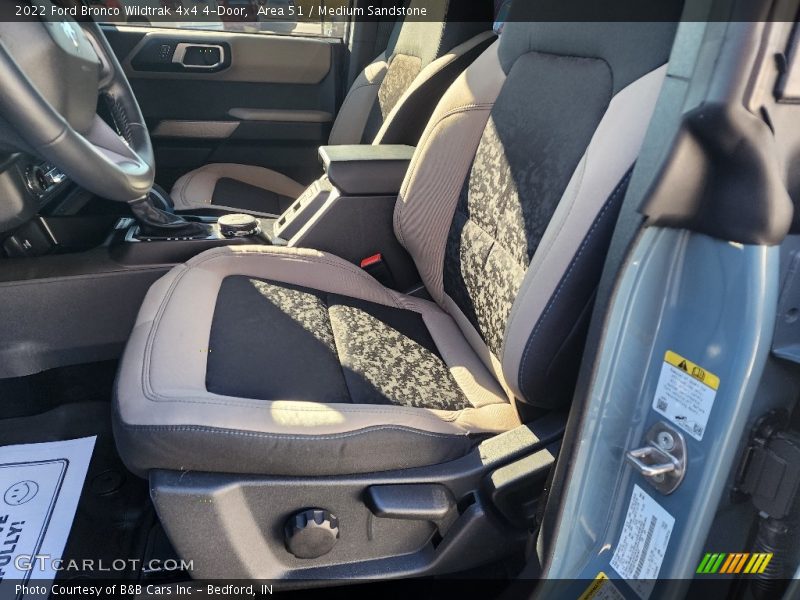 Area 51 / Medium Sandstone 2022 Ford Bronco Wildtrak 4x4 4-Door