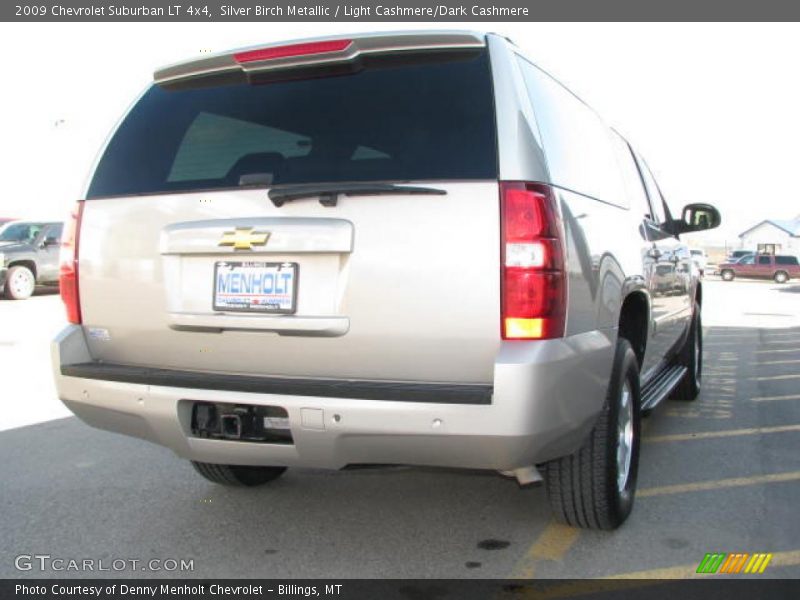 Silver Birch Metallic / Light Cashmere/Dark Cashmere 2009 Chevrolet Suburban LT 4x4