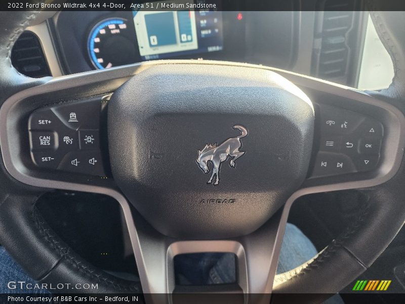 Area 51 / Medium Sandstone 2022 Ford Bronco Wildtrak 4x4 4-Door