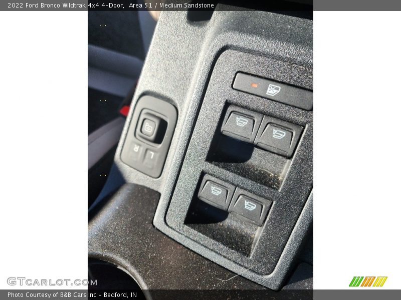 Controls of 2022 Bronco Wildtrak 4x4 4-Door