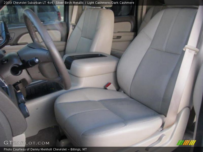 Silver Birch Metallic / Light Cashmere/Dark Cashmere 2009 Chevrolet Suburban LT 4x4