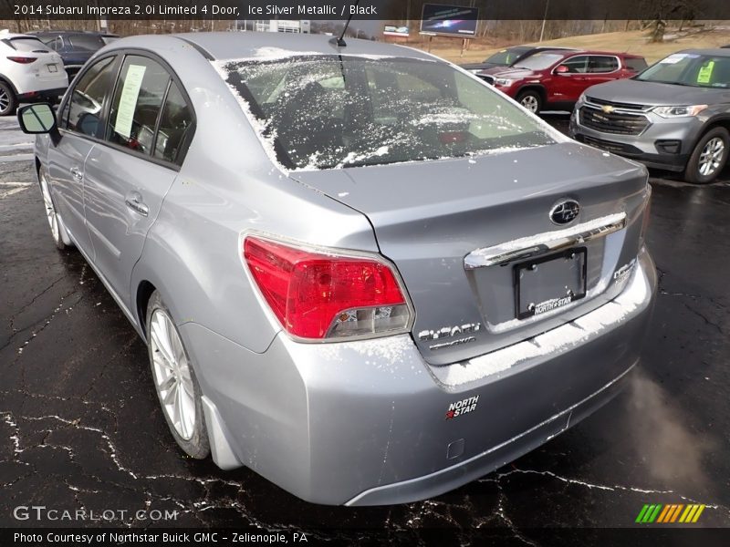 Ice Silver Metallic / Black 2014 Subaru Impreza 2.0i Limited 4 Door