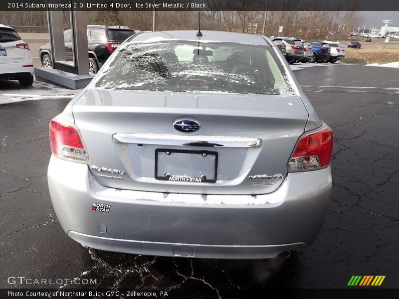 Ice Silver Metallic / Black 2014 Subaru Impreza 2.0i Limited 4 Door