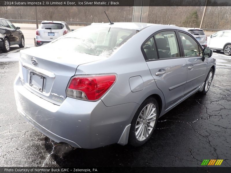 Ice Silver Metallic / Black 2014 Subaru Impreza 2.0i Limited 4 Door