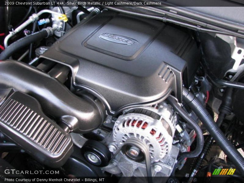 Silver Birch Metallic / Light Cashmere/Dark Cashmere 2009 Chevrolet Suburban LT 4x4