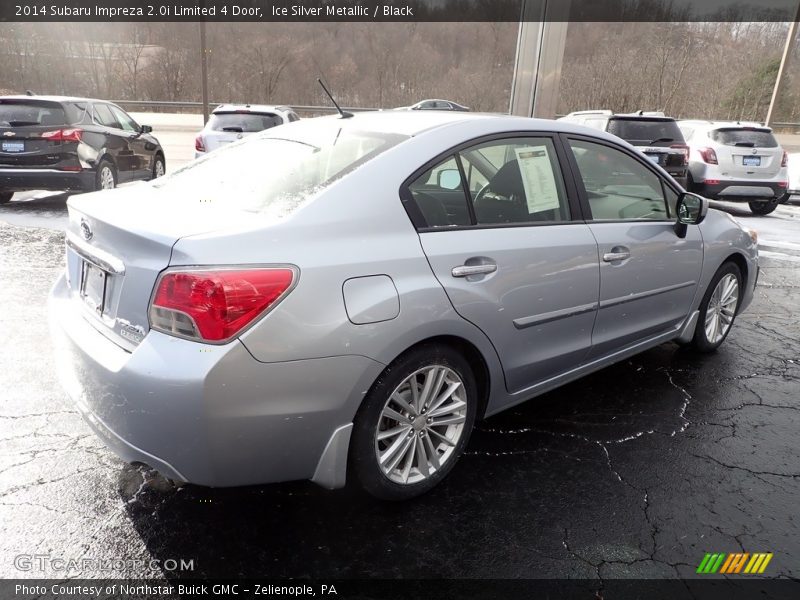 Ice Silver Metallic / Black 2014 Subaru Impreza 2.0i Limited 4 Door