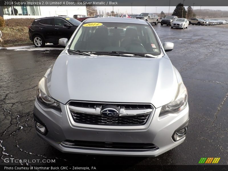 Ice Silver Metallic / Black 2014 Subaru Impreza 2.0i Limited 4 Door