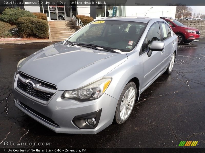 Ice Silver Metallic / Black 2014 Subaru Impreza 2.0i Limited 4 Door