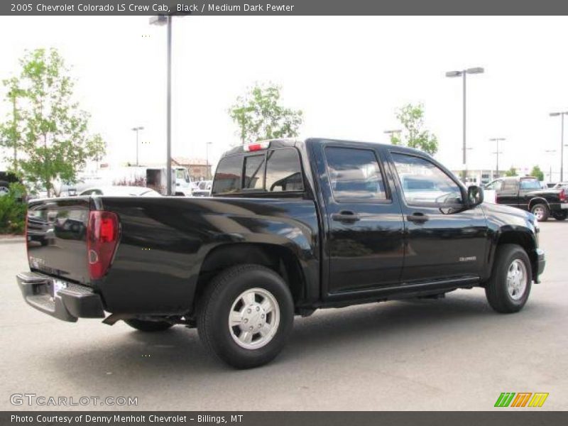 Black / Medium Dark Pewter 2005 Chevrolet Colorado LS Crew Cab