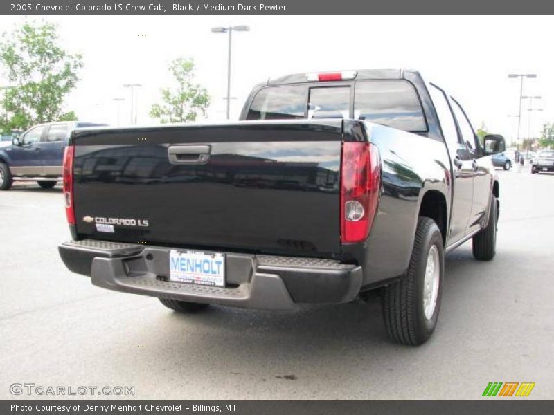 Black / Medium Dark Pewter 2005 Chevrolet Colorado LS Crew Cab