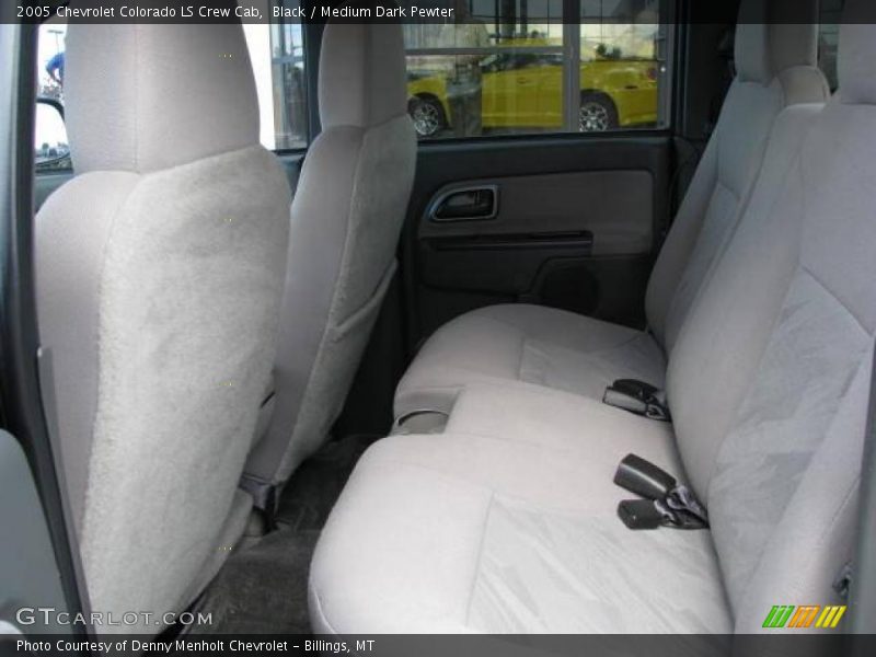 Black / Medium Dark Pewter 2005 Chevrolet Colorado LS Crew Cab