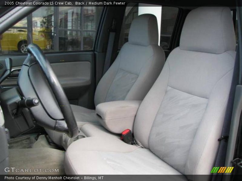 Black / Medium Dark Pewter 2005 Chevrolet Colorado LS Crew Cab