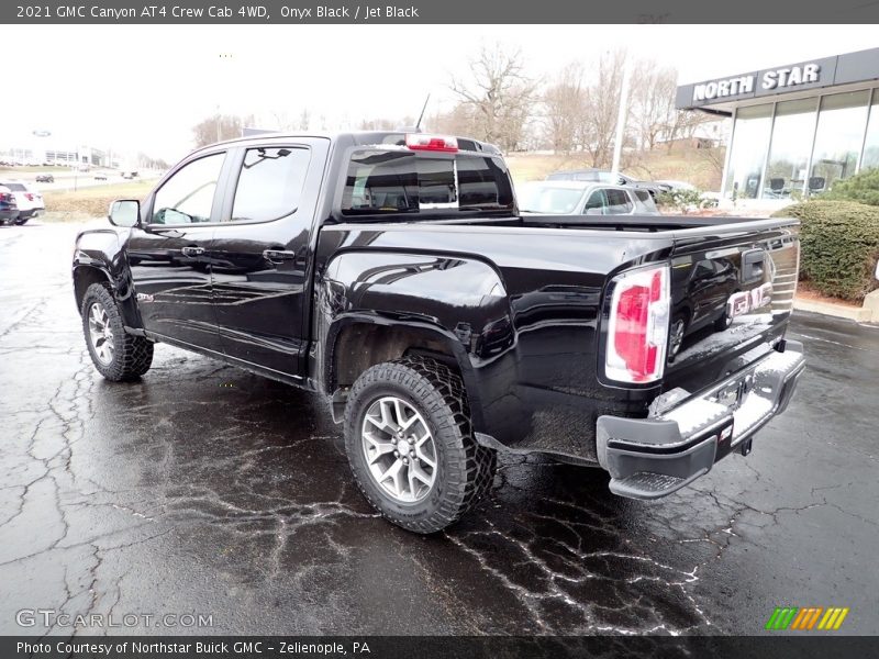 Onyx Black / Jet Black 2021 GMC Canyon AT4 Crew Cab 4WD
