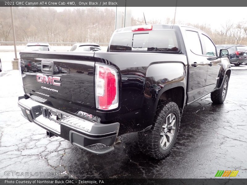 Onyx Black / Jet Black 2021 GMC Canyon AT4 Crew Cab 4WD