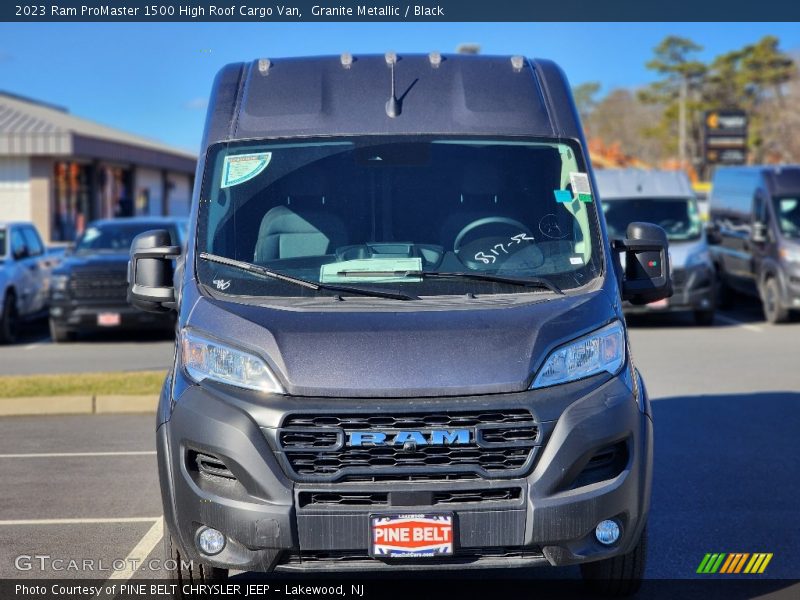 Granite Metallic / Black 2023 Ram ProMaster 1500 High Roof Cargo Van