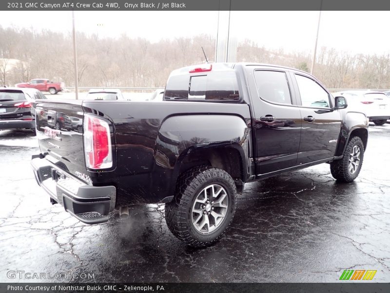 Onyx Black / Jet Black 2021 GMC Canyon AT4 Crew Cab 4WD