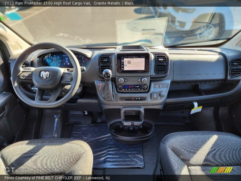 Dashboard of 2023 ProMaster 1500 High Roof Cargo Van