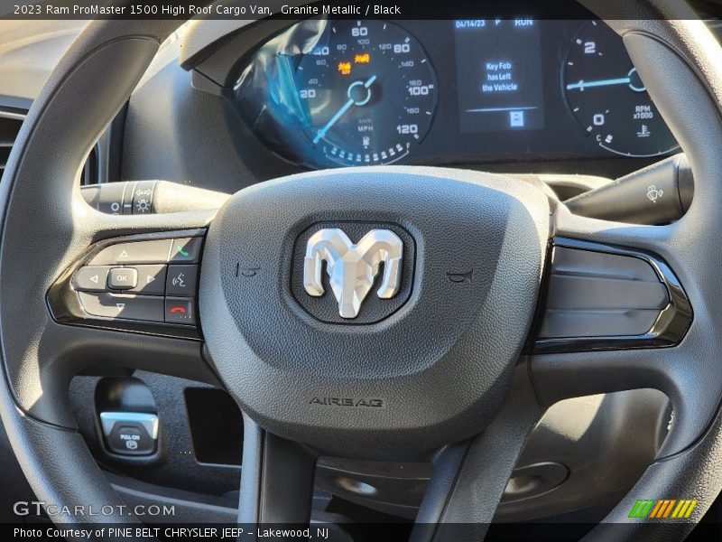  2023 ProMaster 1500 High Roof Cargo Van Steering Wheel