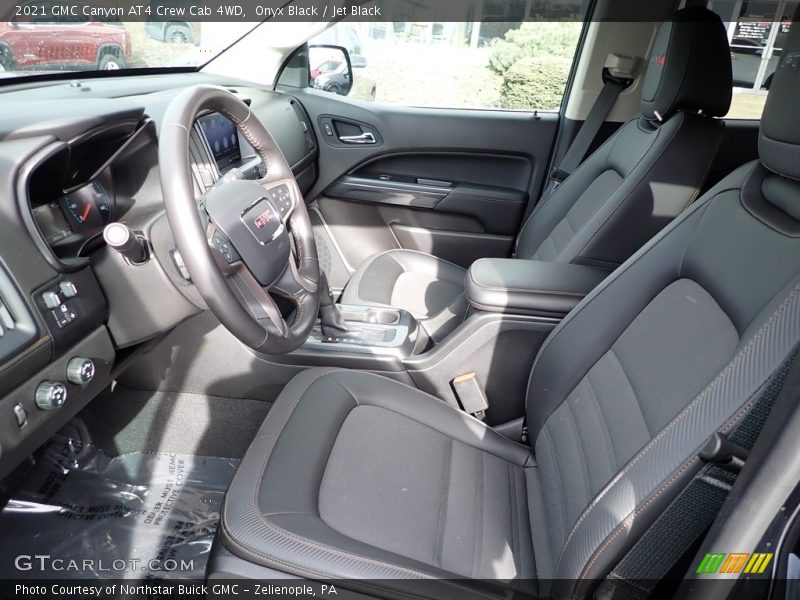 Front Seat of 2021 Canyon AT4 Crew Cab 4WD