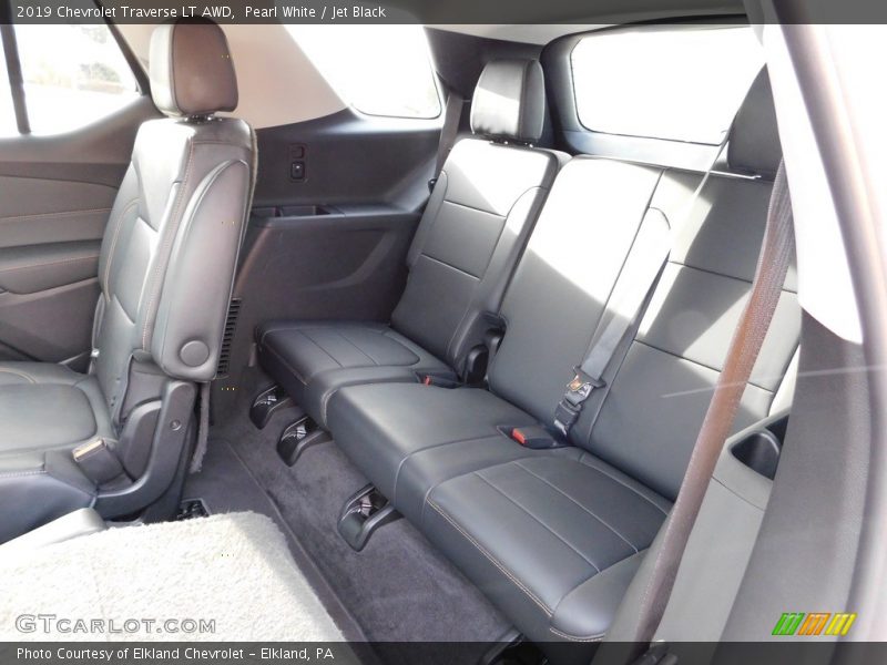 Rear Seat of 2019 Traverse LT AWD