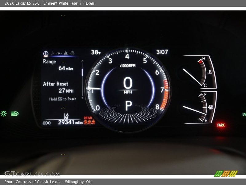Eminent White Pearl / Flaxen 2020 Lexus ES 350