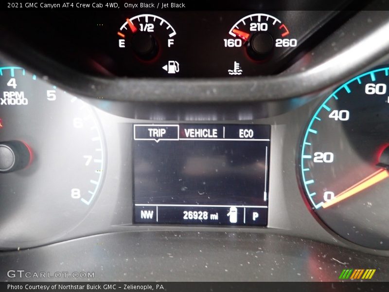 Onyx Black / Jet Black 2021 GMC Canyon AT4 Crew Cab 4WD