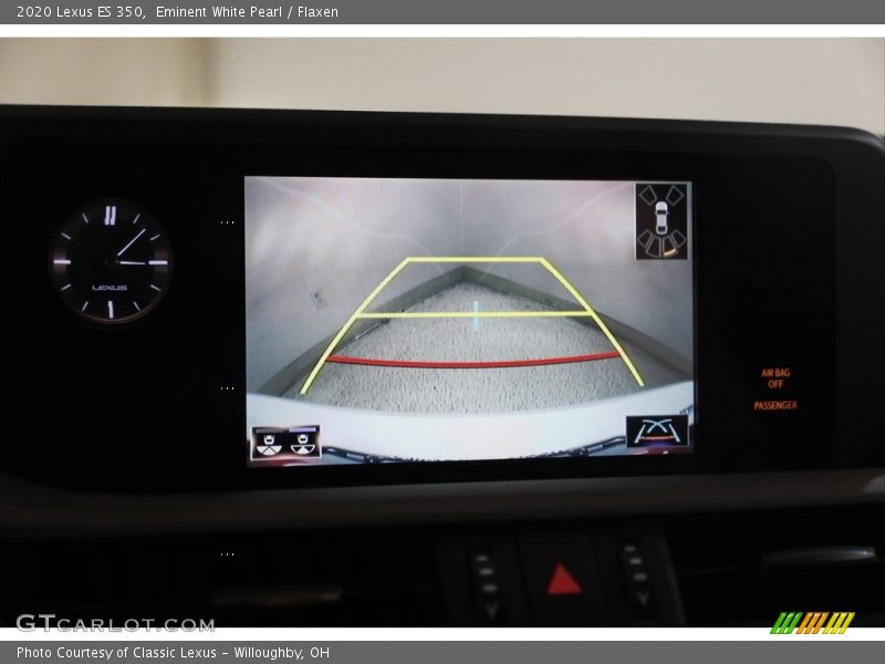 Eminent White Pearl / Flaxen 2020 Lexus ES 350