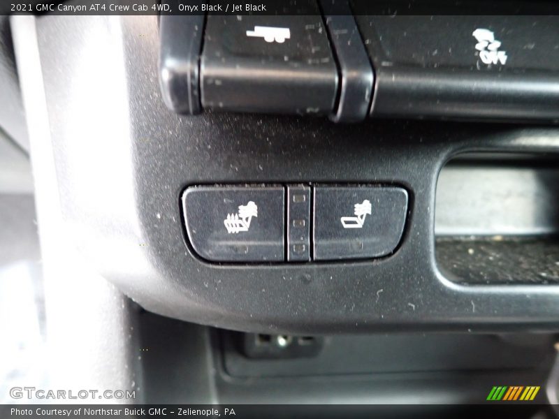Onyx Black / Jet Black 2021 GMC Canyon AT4 Crew Cab 4WD