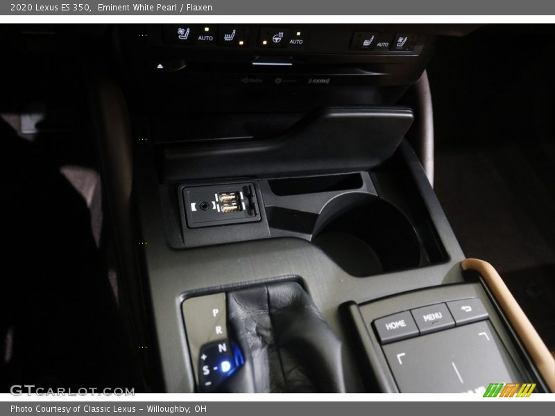 Eminent White Pearl / Flaxen 2020 Lexus ES 350