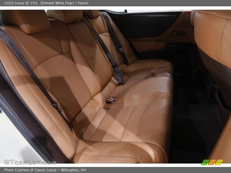 Eminent White Pearl / Flaxen 2020 Lexus ES 350