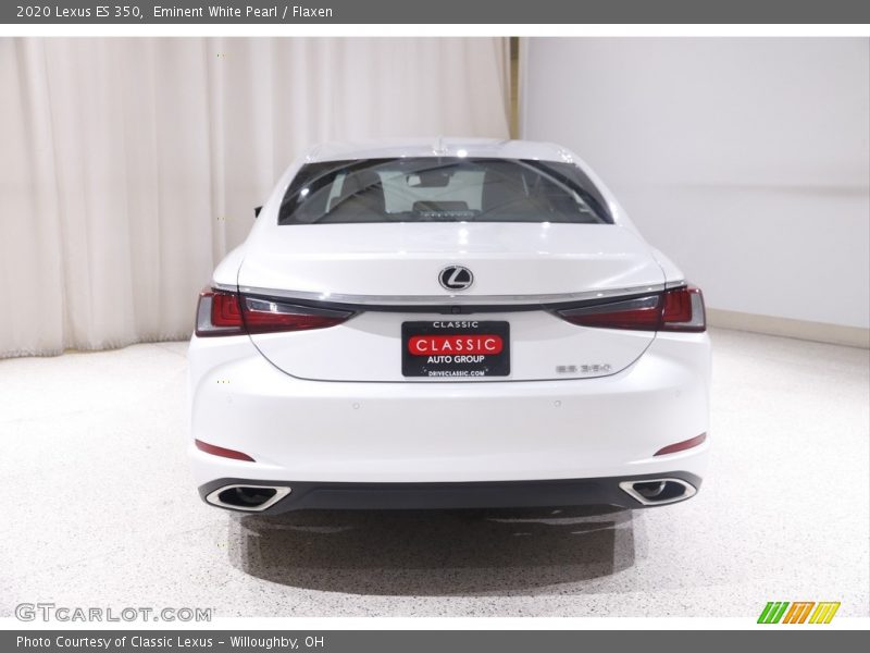 Eminent White Pearl / Flaxen 2020 Lexus ES 350
