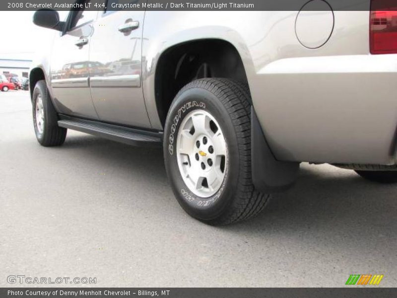 Graystone Metallic / Dark Titanium/Light Titanium 2008 Chevrolet Avalanche LT 4x4