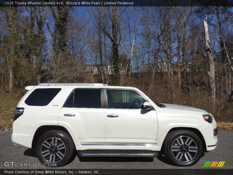  2016 4Runner Limited 4x4 Blizzard White Pearl