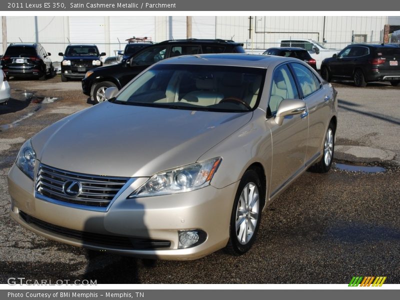 Satin Cashmere Metallic / Parchment 2011 Lexus ES 350