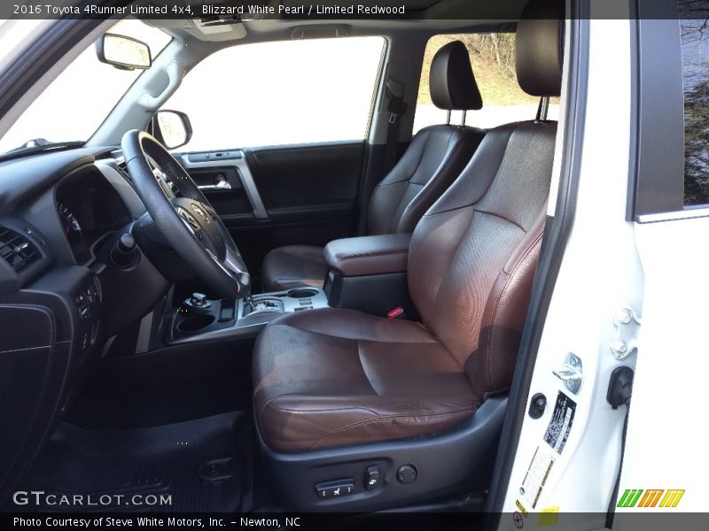 Front Seat of 2016 4Runner Limited 4x4
