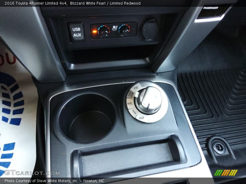 Controls of 2016 4Runner Limited 4x4