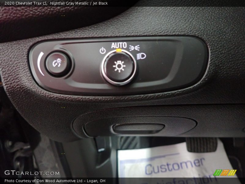 Nightfall Gray Metallic / Jet Black 2020 Chevrolet Trax LS