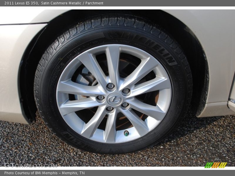 Satin Cashmere Metallic / Parchment 2011 Lexus ES 350