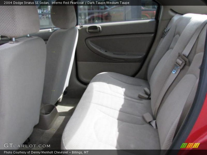 Inferno Red Pearlcoat / Dark Taupe/Medium Taupe 2004 Dodge Stratus SE Sedan