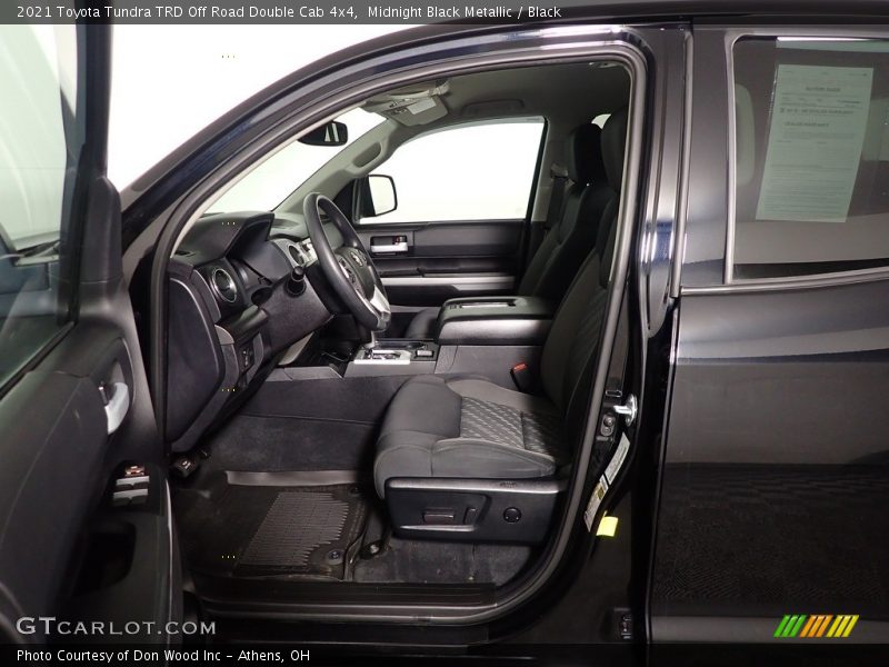 Midnight Black Metallic / Black 2021 Toyota Tundra TRD Off Road Double Cab 4x4