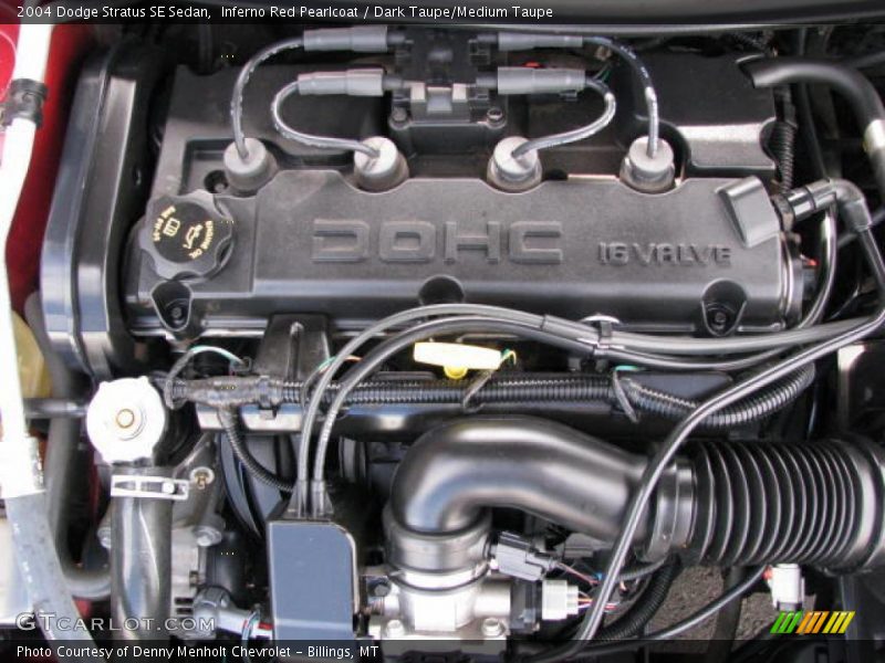 Inferno Red Pearlcoat / Dark Taupe/Medium Taupe 2004 Dodge Stratus SE Sedan